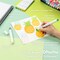 Ohuhu Honolulu 168 Colors Brush & Chisel Dual Tip Alcohol Marker Set + 8.3"x8.3" Sketchbook Marker Paper Pad